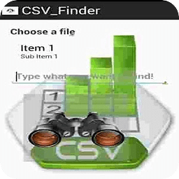 CSV Finder