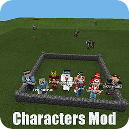 Characters Mod MineCraft...