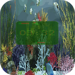 Aquarium Digital Clock
