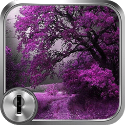 梦幻紫 一键锁屏