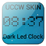 Dark Led Clock UCCW Skin