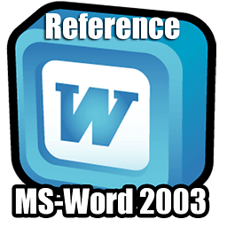 word 2003 Reference