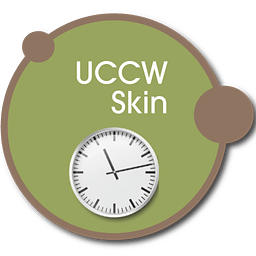 Wall clock UCCW skin