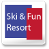 滑雪场地图
