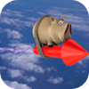 火箭飞行猪