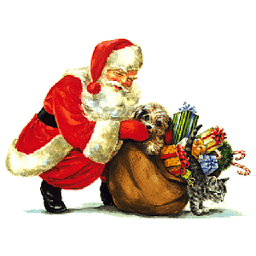 Christmas Santa Claus Sticker