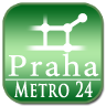 Prague metro map for Metro24