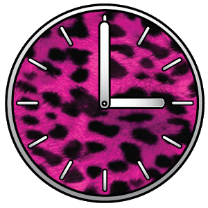 粉紅色的大鐘錶 - 免費