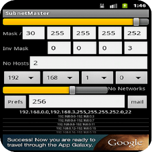 SubnetMaster Subnet Calculator