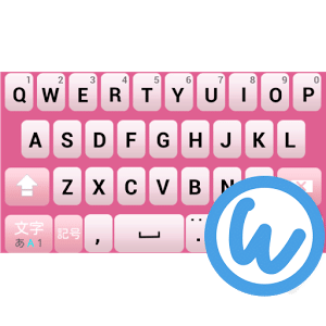 Hotpink keyboard image