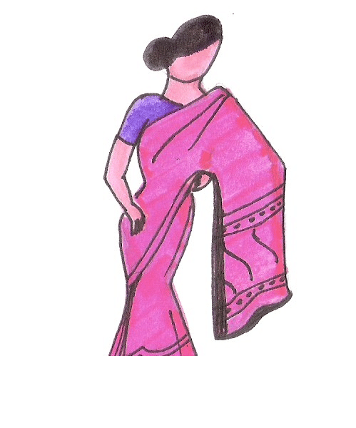 How To Tie A Sari
