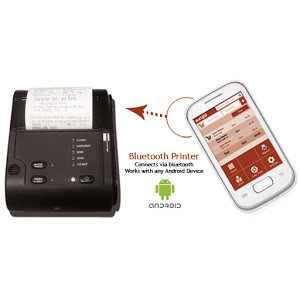 Mobile Bluetooth Bill printing