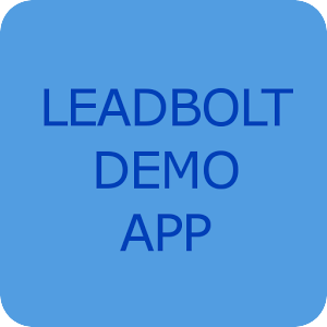 Leadbolt demo app