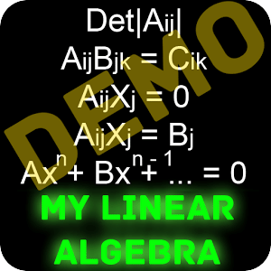 My Linear Algebra - Demo