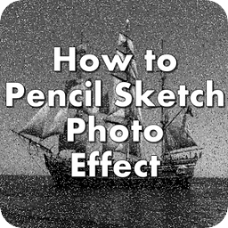 how to sketch photo