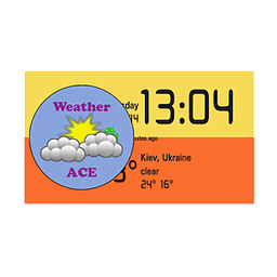 Weather ACE Clock Widget...