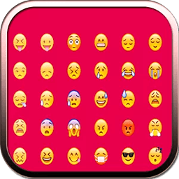 Pink Lady Emoji Keyboard...