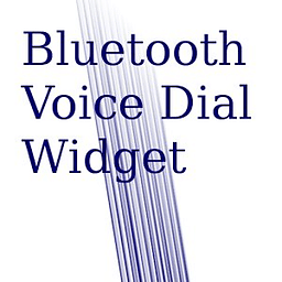 Bluetooth Voice Dial Wid...