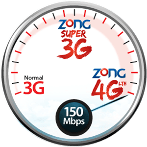 Zong 3G 4G Packages