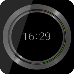 Black UI Clock UCCW
