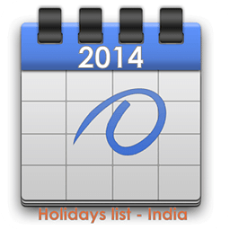 HOLIDAYS LIST, INDIA