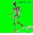 skeleton James running