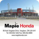 Maple Honda DealerApp