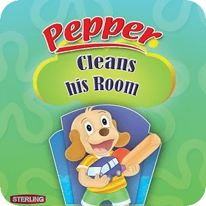 Pepper Cleans His Room