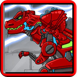 Dino Robot Tyranno Red