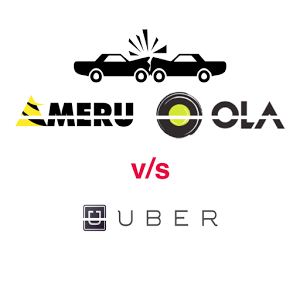 Meru Ola Uber Taxi Fare