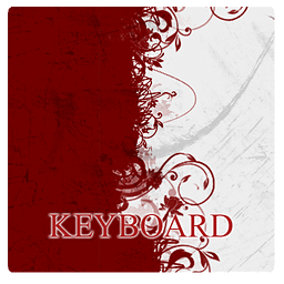 Red Honeycomb Keyboard Skin
