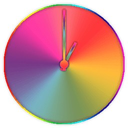 Rainbow Clock (Widget)