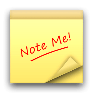 Note Me ! - Notepad