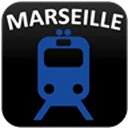 马赛地铁和有轨电车地图