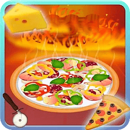 烹饪比萨 - 食物游戏