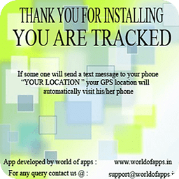 you are tracked