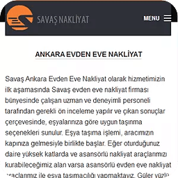 Savaş Evden Eve Nakliyat