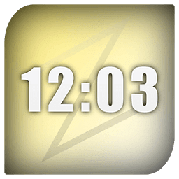 vzClock: A digial clock widget