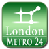 London tube + NR (Metro 24)