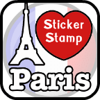 Paris Sticker Photo : Fr...