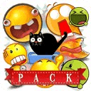 Emoticons pack, Monster faces