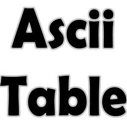 Ascii Table