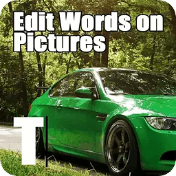 Edit Words on Pictures