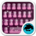 Pink Sparkly Galaxy Keyboard