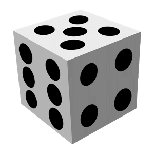 Minimalistische Würfel App