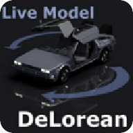 FGG Live Model DeLorean