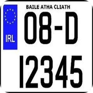 Irish Car Plates