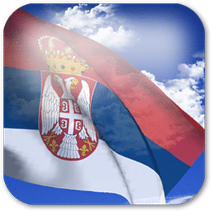 3D塞爾維亞國旗LWP