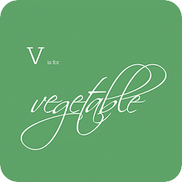 v is for vegetable