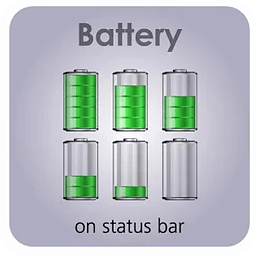 Battery on Status Bar